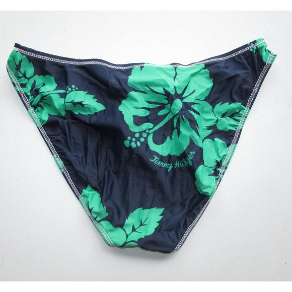 Tommy Hilfiger Blue Tropical Floral Bikini Bottoms - Large - NEW - Picture 3 of 4